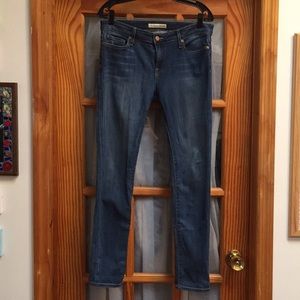 Joie Mid-Rise Skinny Jeans, size 28